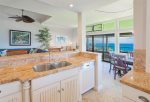 Try your hand at island style cooking in the fully stocked, gourmet kitchen